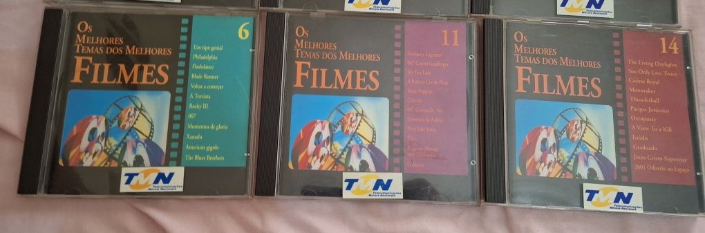 CDs - Os Melhores Temas dos Melhores Filmes