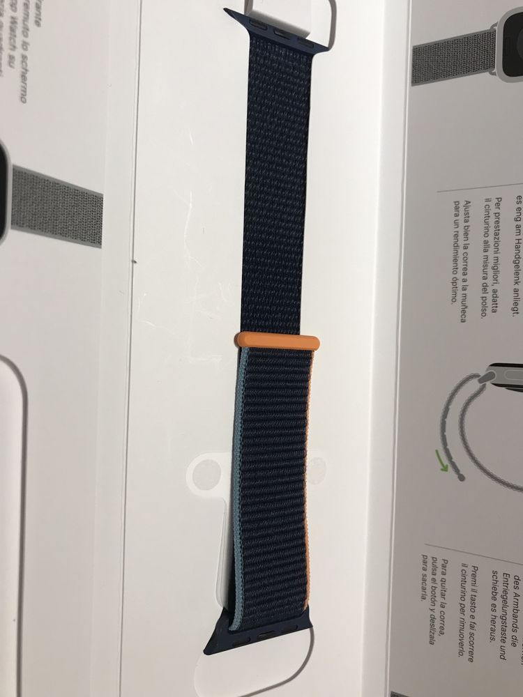 Deep Navy Sport Loop, 40 mm, jak nowy, pasek do apple watch
