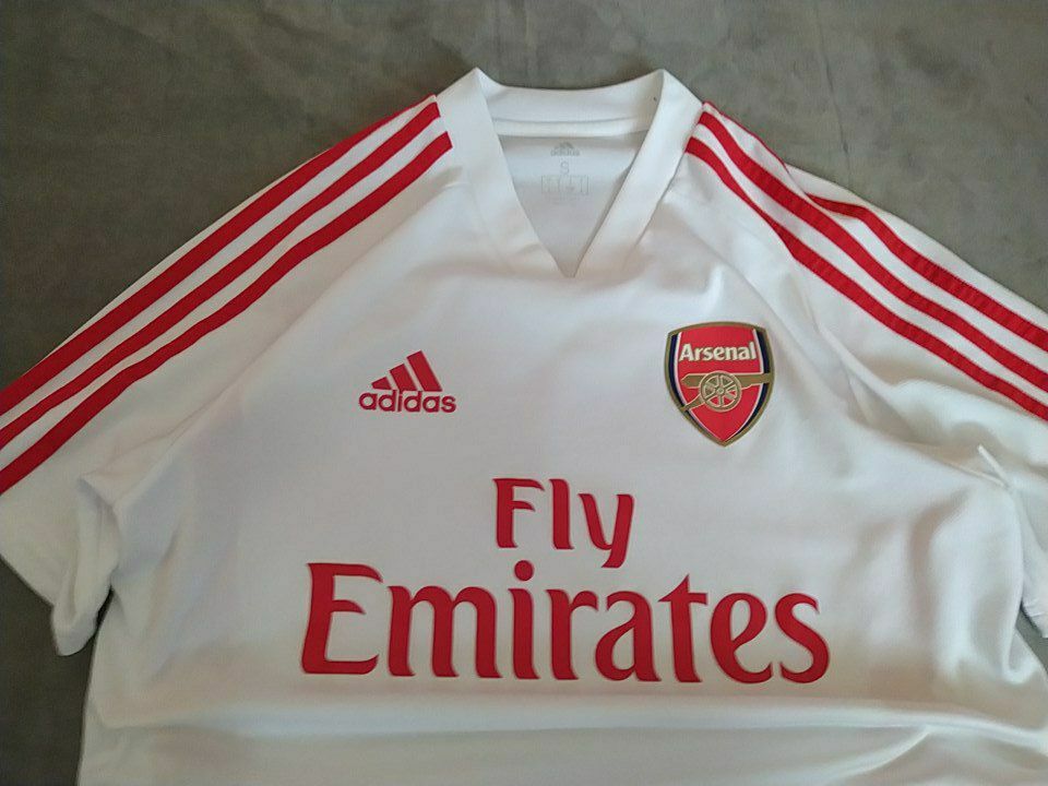 Arsenal TRAINING football SHIRT JERSEY size s [EJ6278] ADIDAS