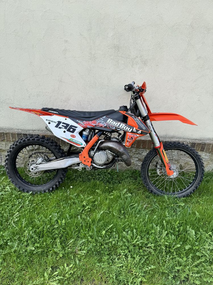 Ktm sx 125  husqvarna tc 125 exc okazja piekny