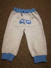 Spodnie dresowe niemowlęce r 80