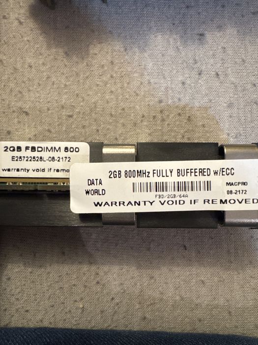 Pamięć RAM serwerowa ECC Fully Buffered