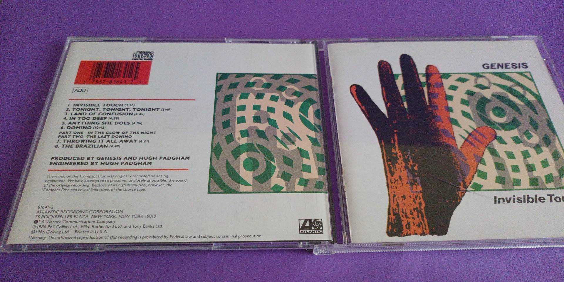 Genesis – Invisible Touch , CD USA 1987