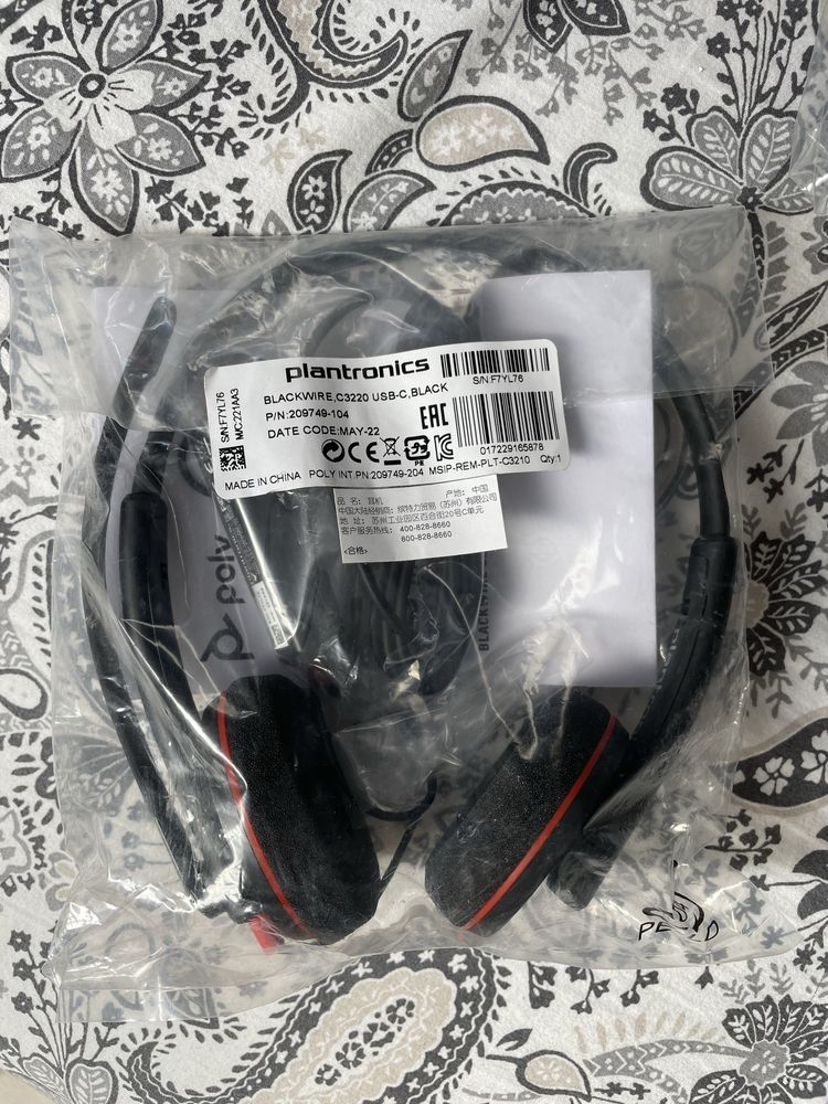 Poly blackwire c3220 type c