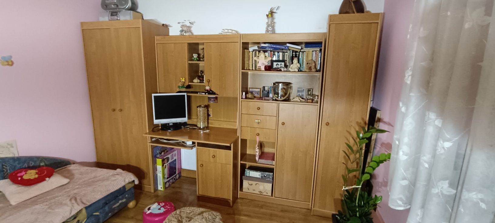 Tanio !! Jak nowe.Meblościanka młodzieżowa szer.305c