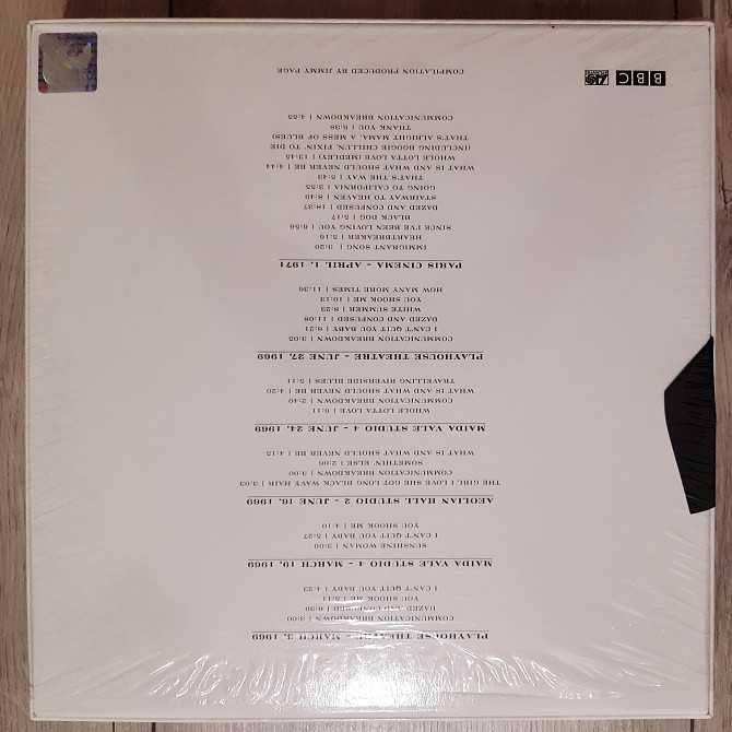 LED ZEPPELIN BBC SESSION 5 LP & 3 CD BOХ  Super Deluxe Edition  2016