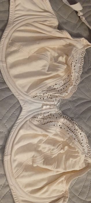 Pretty Secrets bawełniany stanik z koronką 85L