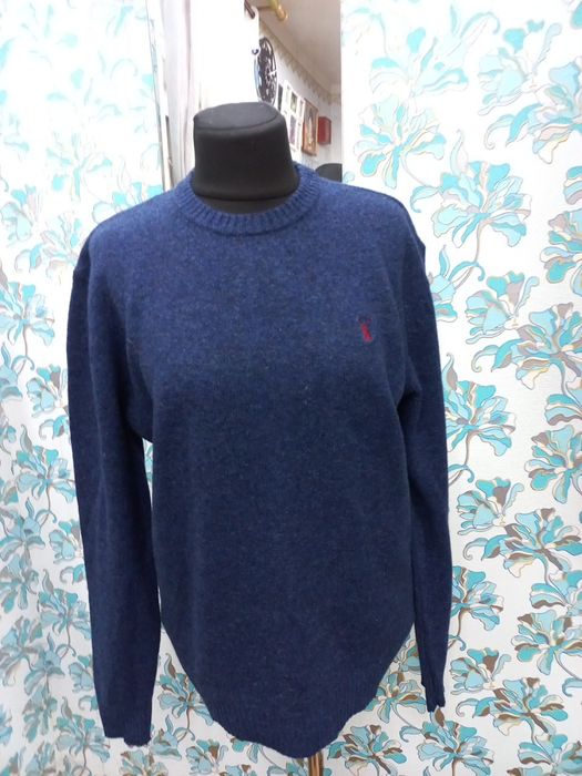 100%Натуральна вовна!! Стильний чоловічий джемпер