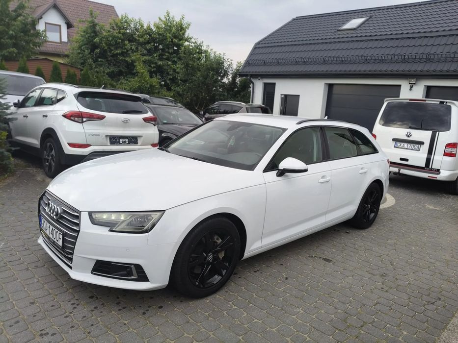 Audi A4 Audi a4 B9 2.0 tdi Automat 190km Piekny Biała perła