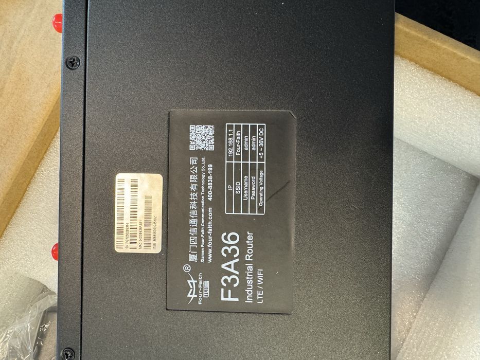 Router przemysłowy Four-Faith F3A36  LTE 4G