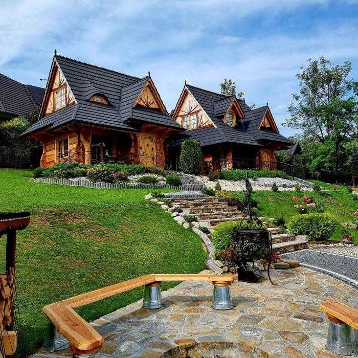 WOLNE TERMINY!! Domek z Jacuzzi i pięknym widokiem na góry!