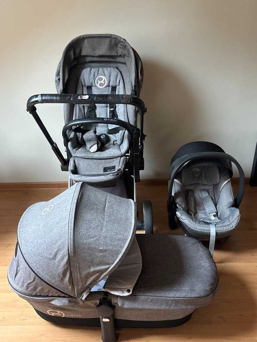 Zestaw Cybex Priam Platinum Fotelik Aton 5