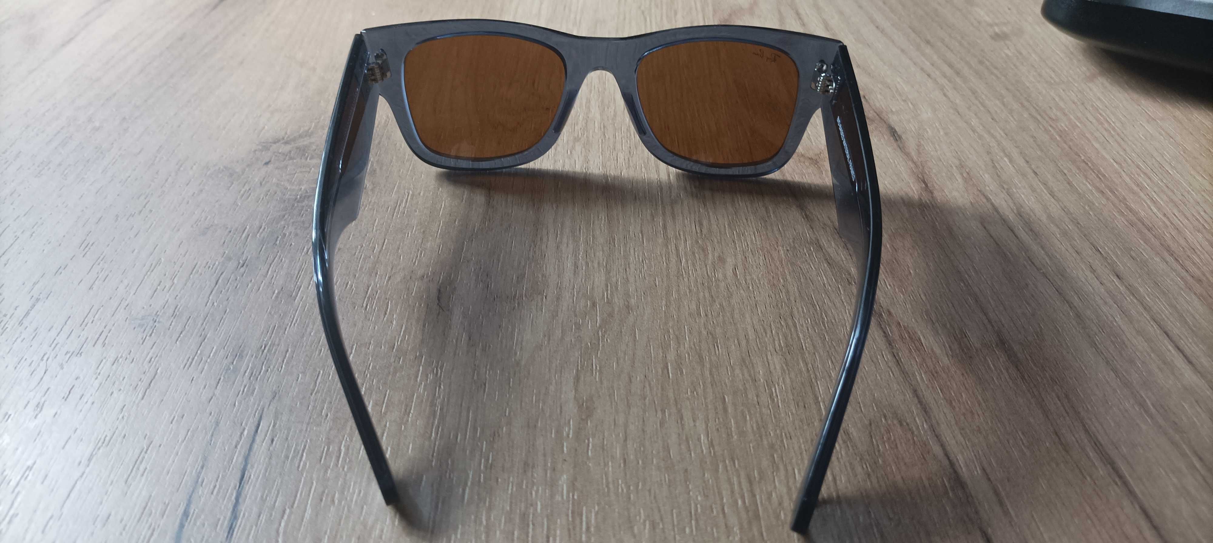 Okulary Rai-Ban przeciwsłoneczne, nowe powystawowe, etui
