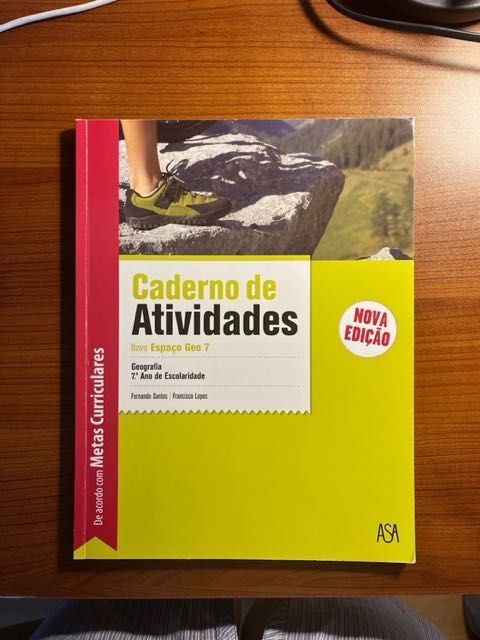 Livro de atividades Geografia Novo Espaço Geo 7º ano