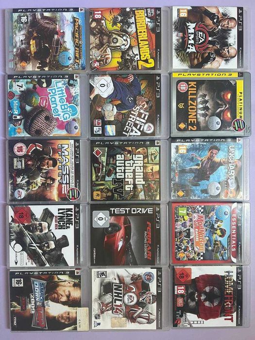 Игры на Playstation 3, Диски на Sony PS3