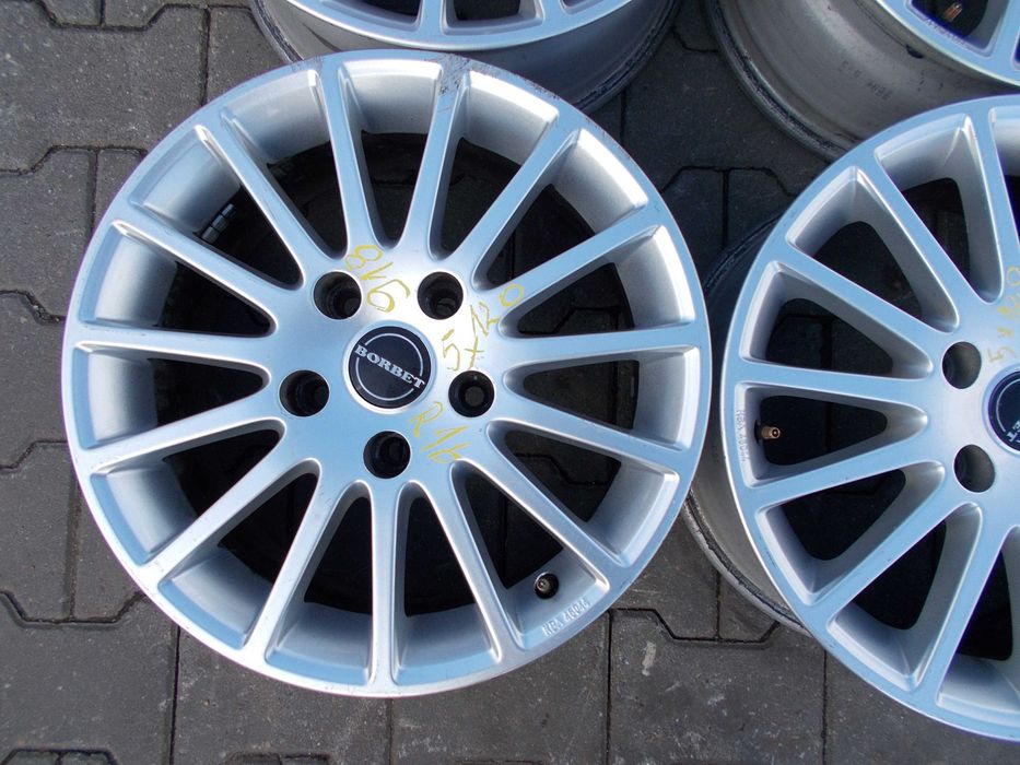 Felgi aluminiowe BORBET 5x120 7Jx16 ET35 Nr.918