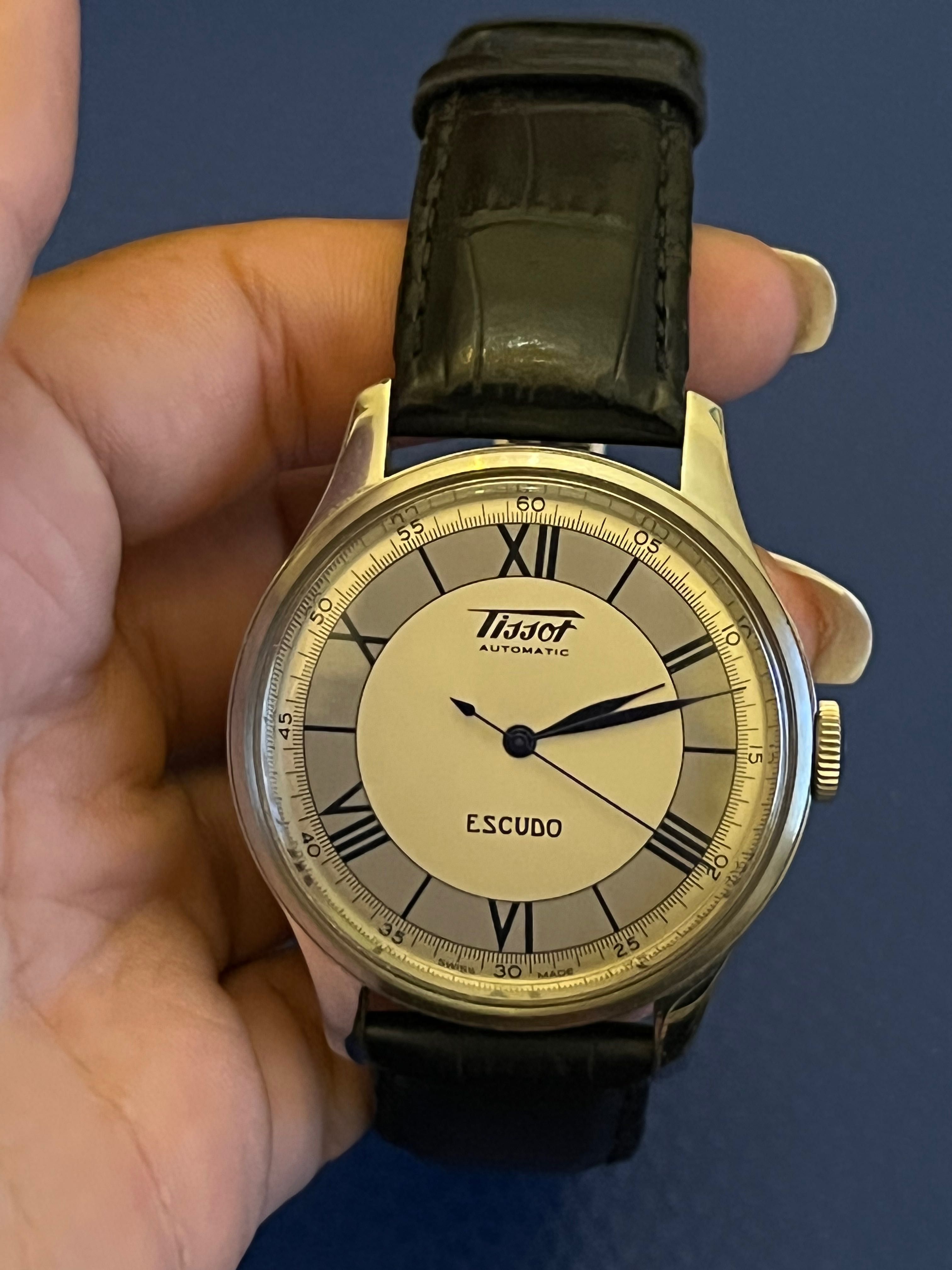 Edição limitada relógio Tissot Escudo - COM CERTIFICADO