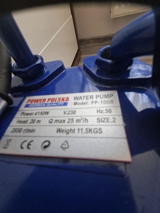 Pompa do brudnej wody,  szamba.