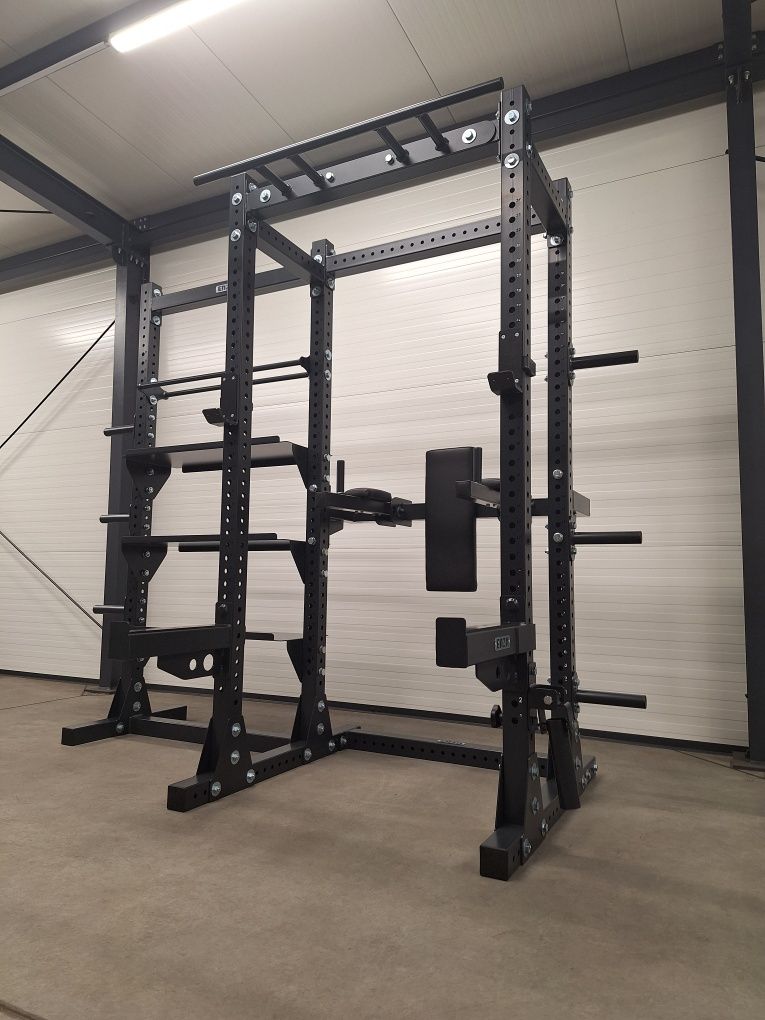 Power Rack + regał + Poręcze na brzuch / ENZO