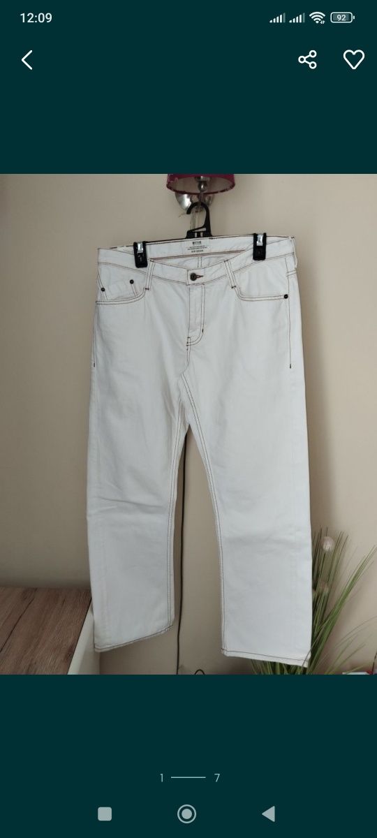 Mustang jeans Oregon spodnie dżinsowe męskie XL W36 L30