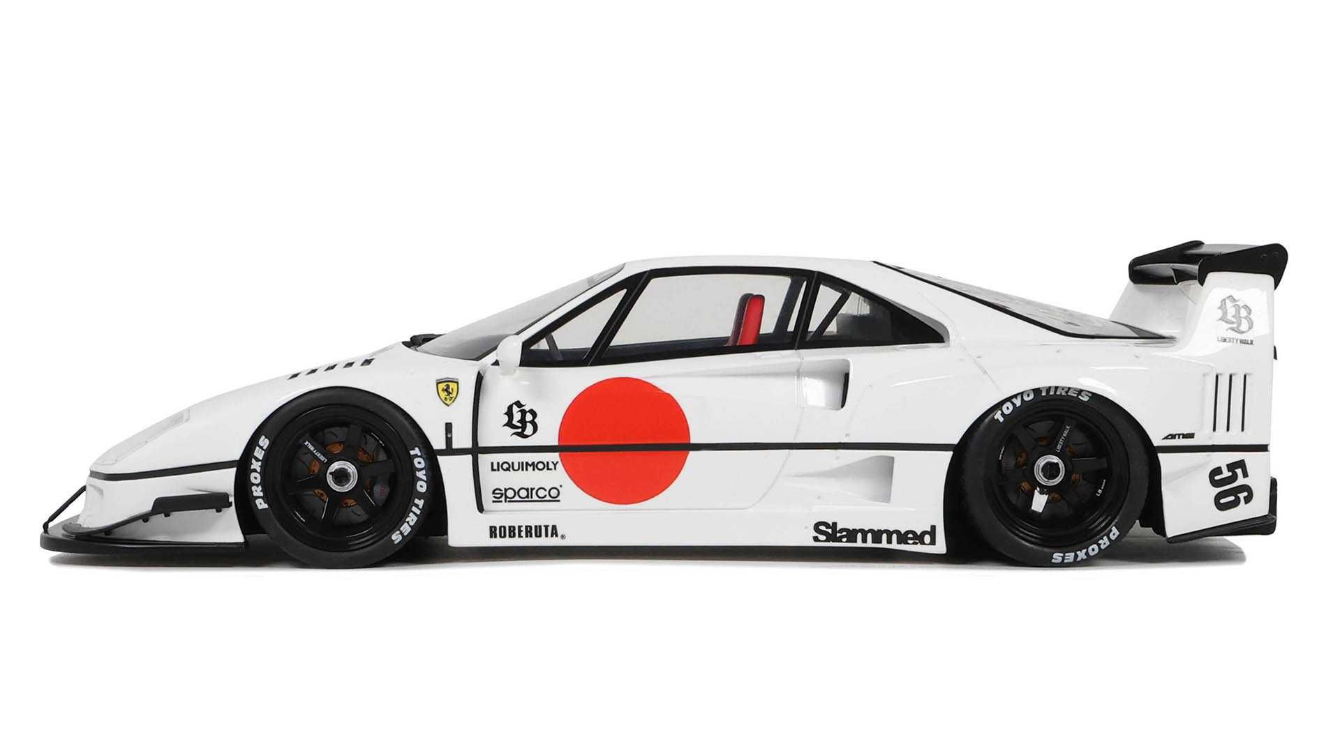 Model 1:18 GT Spirit Ferrari F40 LB Works 2023 white (GT470)