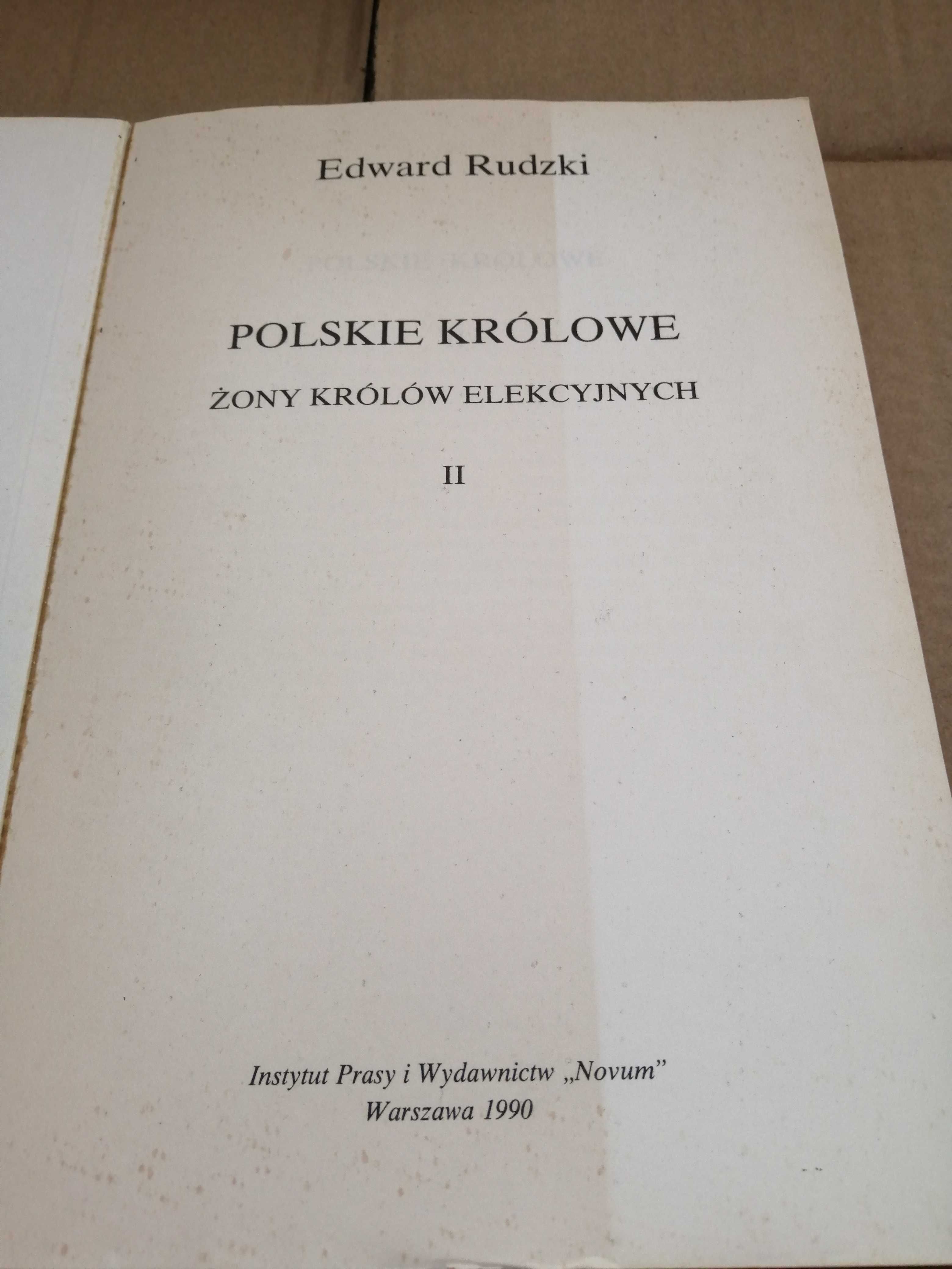 Książka polskie królowe  1990