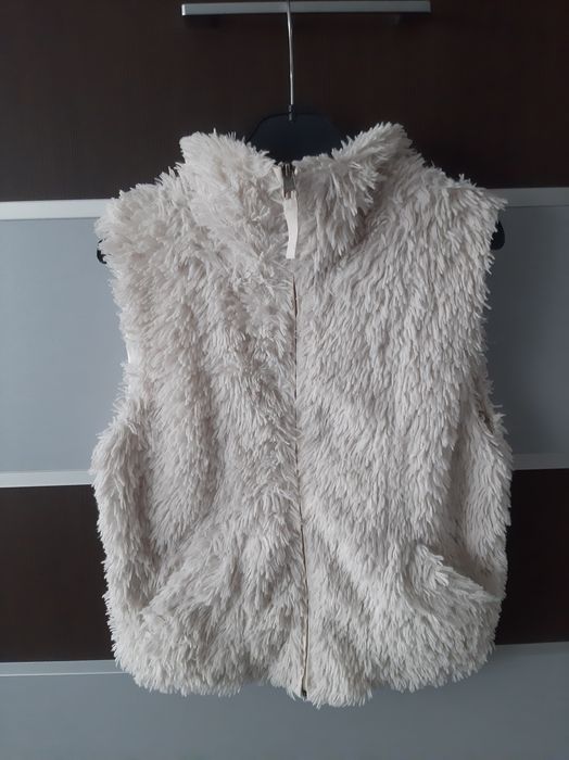 Kamizelka bezrękawnik futerko