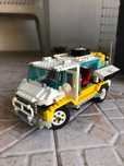 Lego Rally van 5550 model team