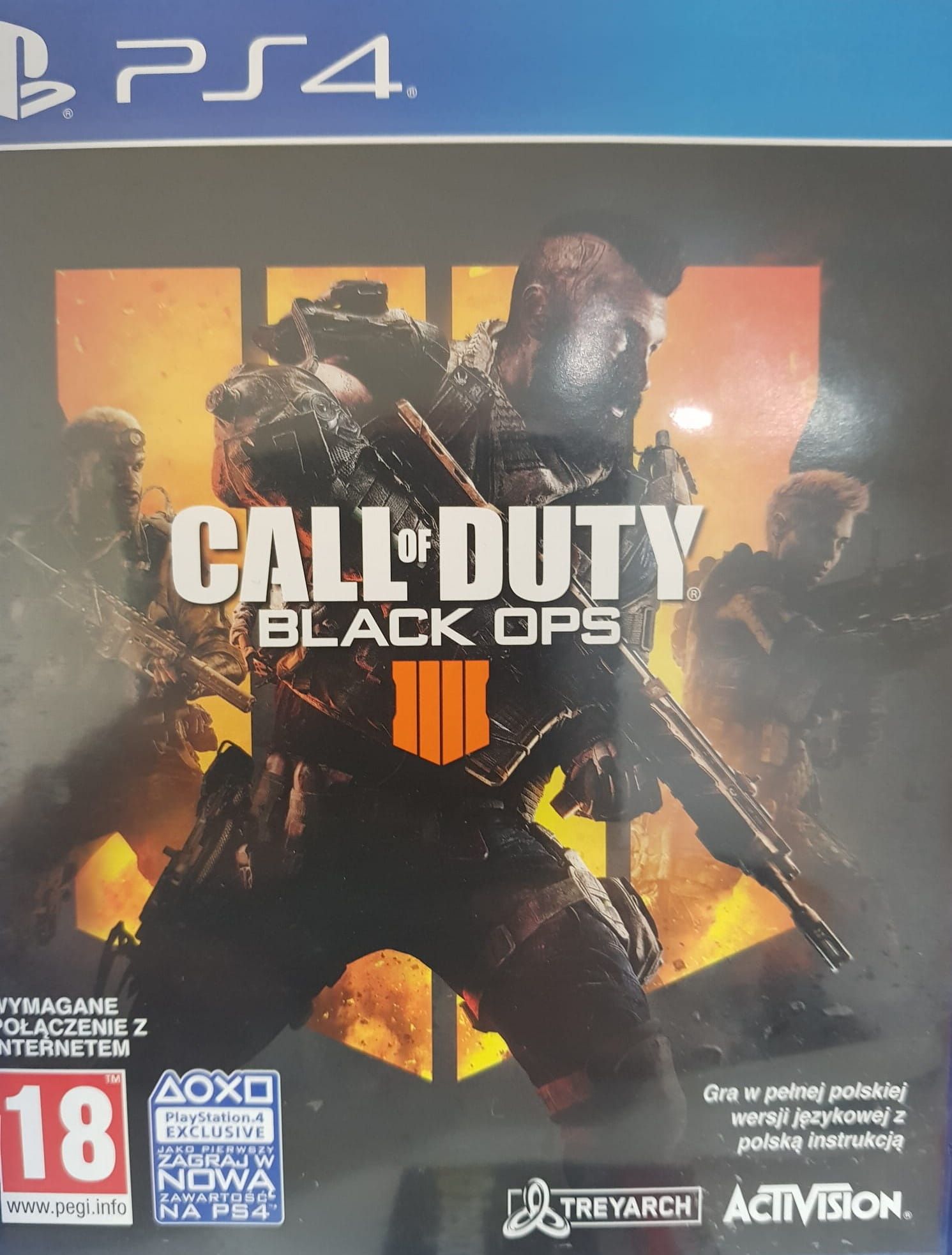 Call of Duty: Black Ops IIII 4 PL PS4 Używana