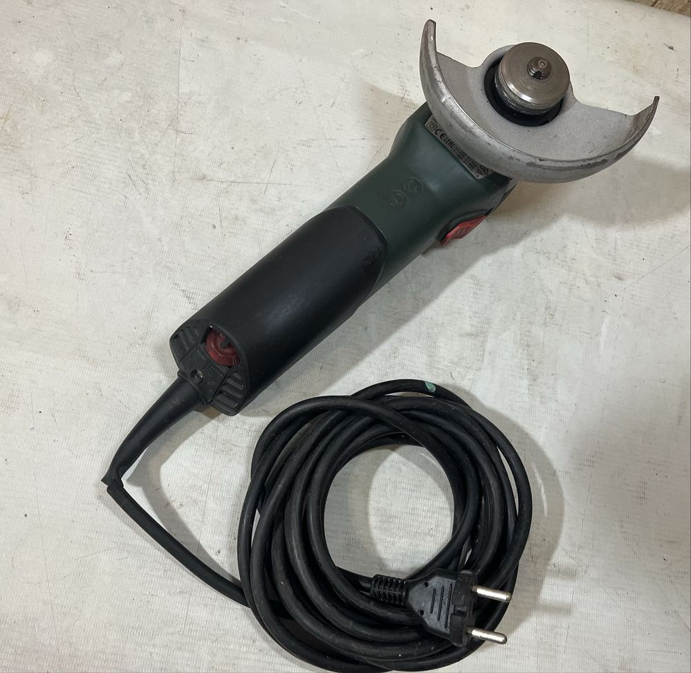Болгарка → Metabo WEV 10-125 Quick на 1 кВт. | РЕГУЛЯТОР ОБЕРТІВ