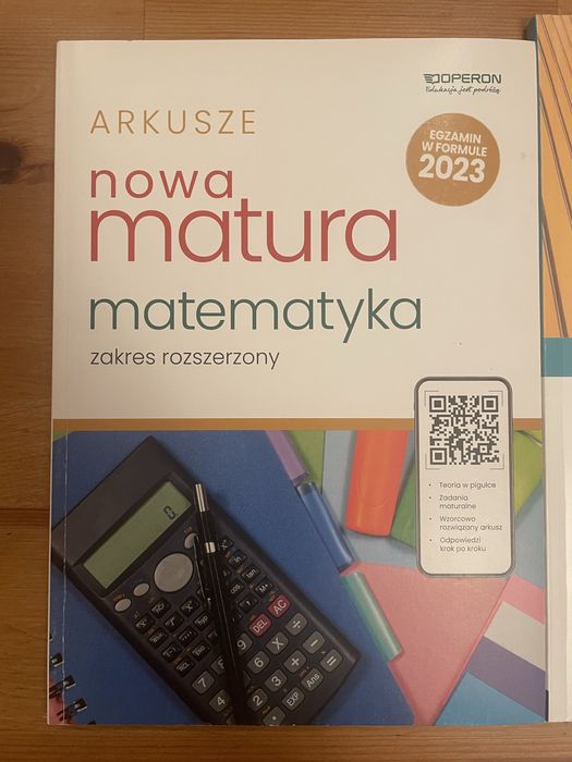 Zestaw książek matematyka rozszerzona matura 6 książek egzamin arkusze