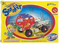 Klocki metalowe Konstruktor 107el. Adar