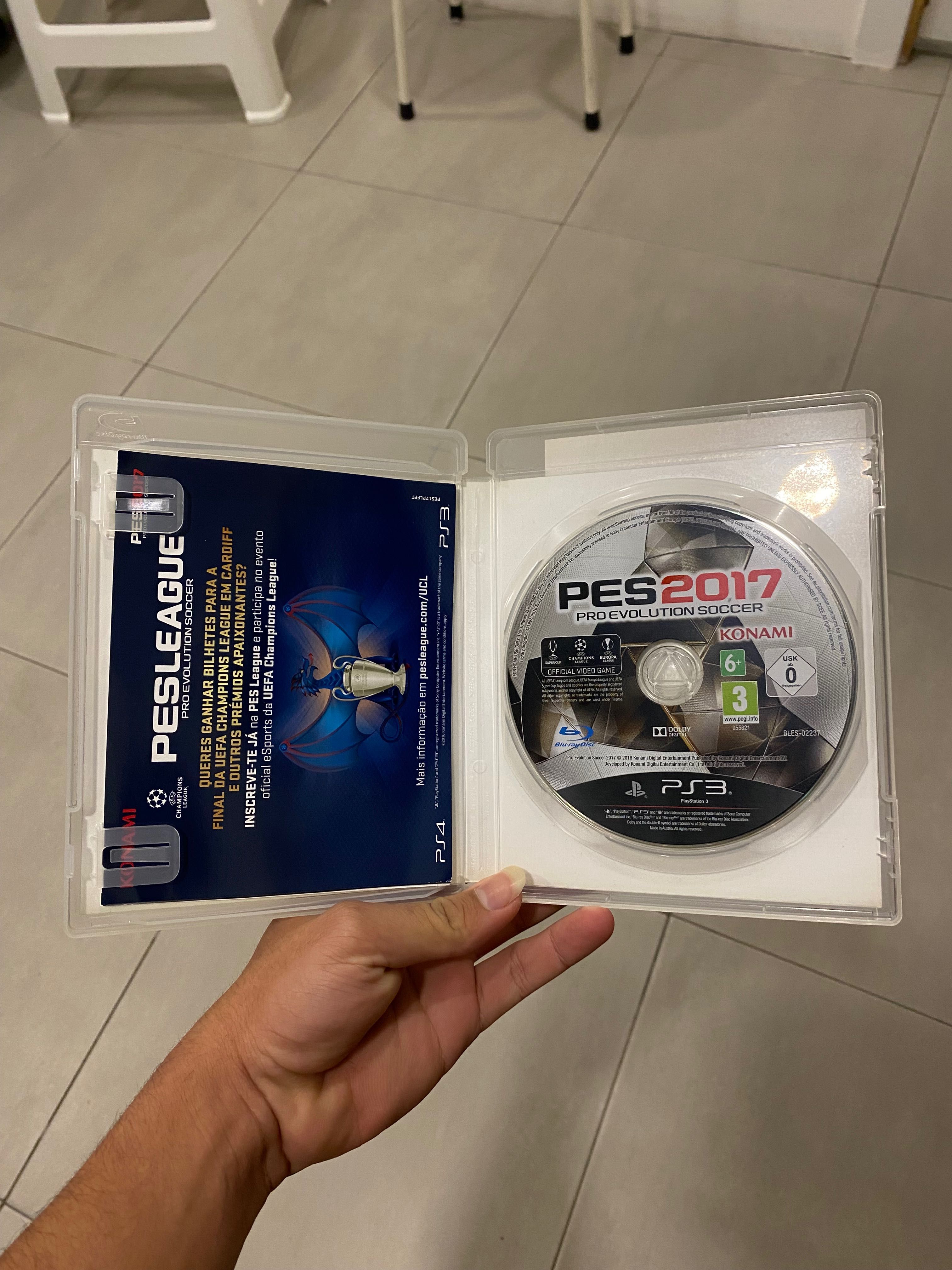 PES 2017 para PS3
