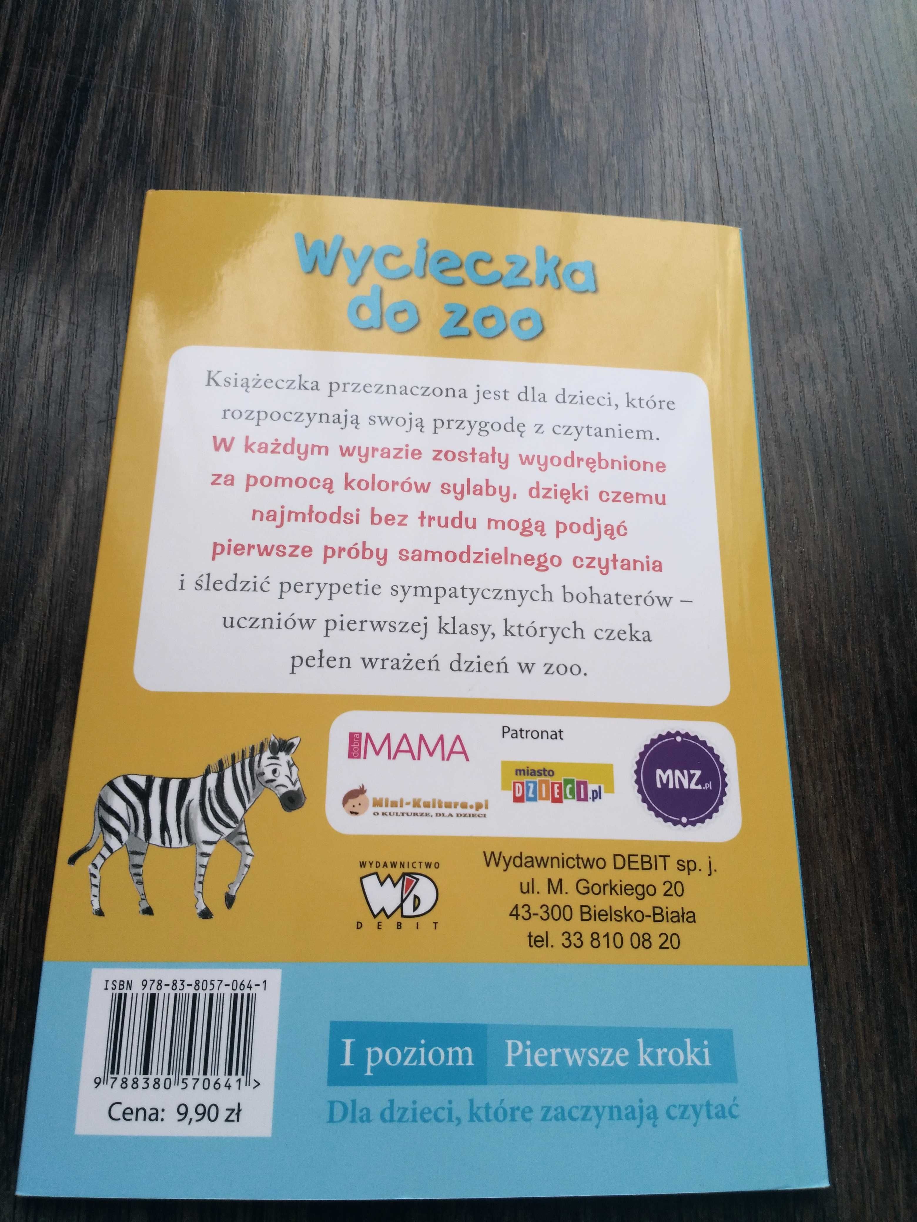 Wycieczka do zoo. Czytamy bez mamy, poziom 1