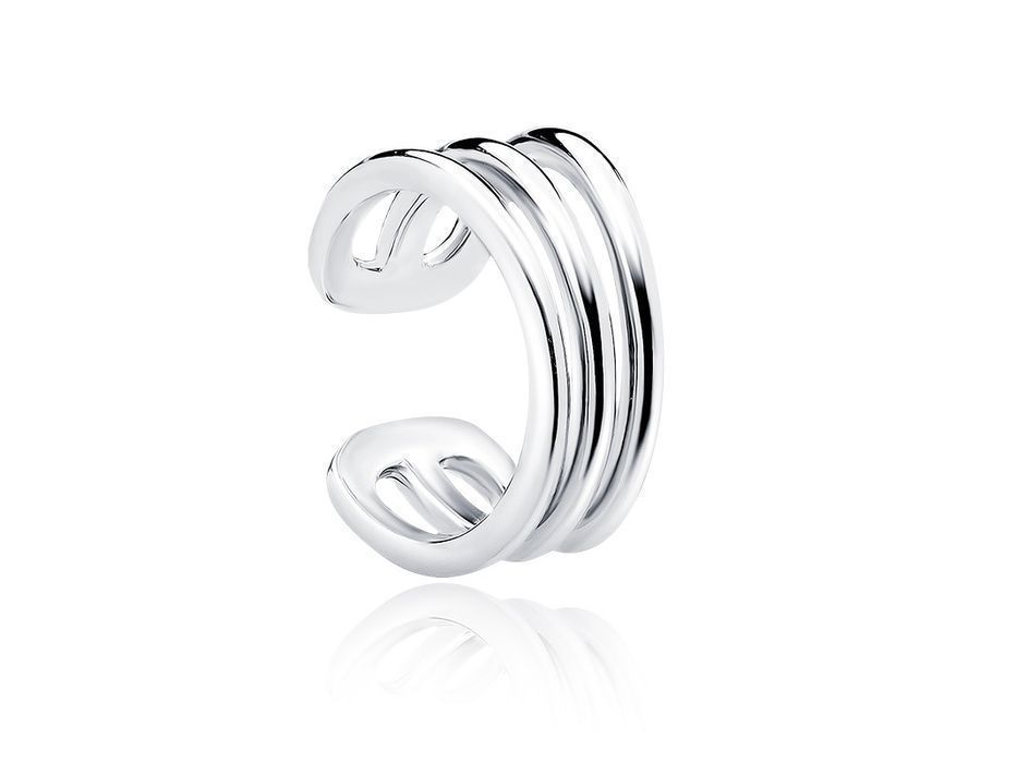 Kolczyk Nausznica Rodowana Na Małżowinę Ear Cuff Z1884Er