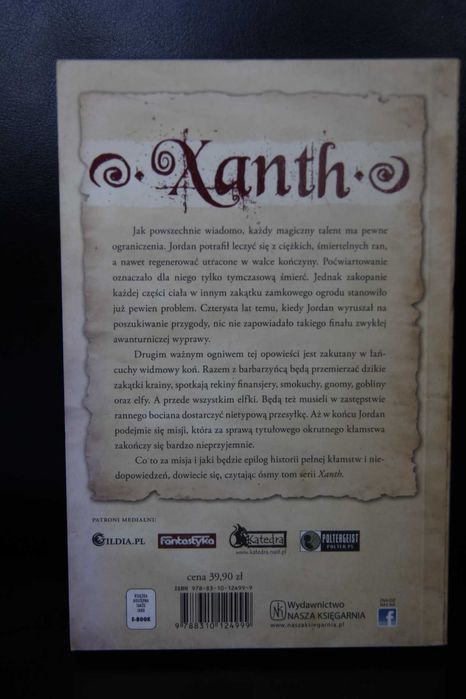 Okrutne kłamstwo cykl Xanth 8 tom autor: Piers Anthony