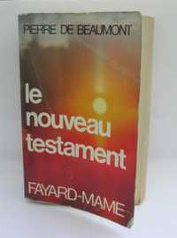 Livro Le nouveau testament, Pierre de Beaumont 1973