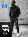 Meski nowy welurowy dres XXL  gumowe logo