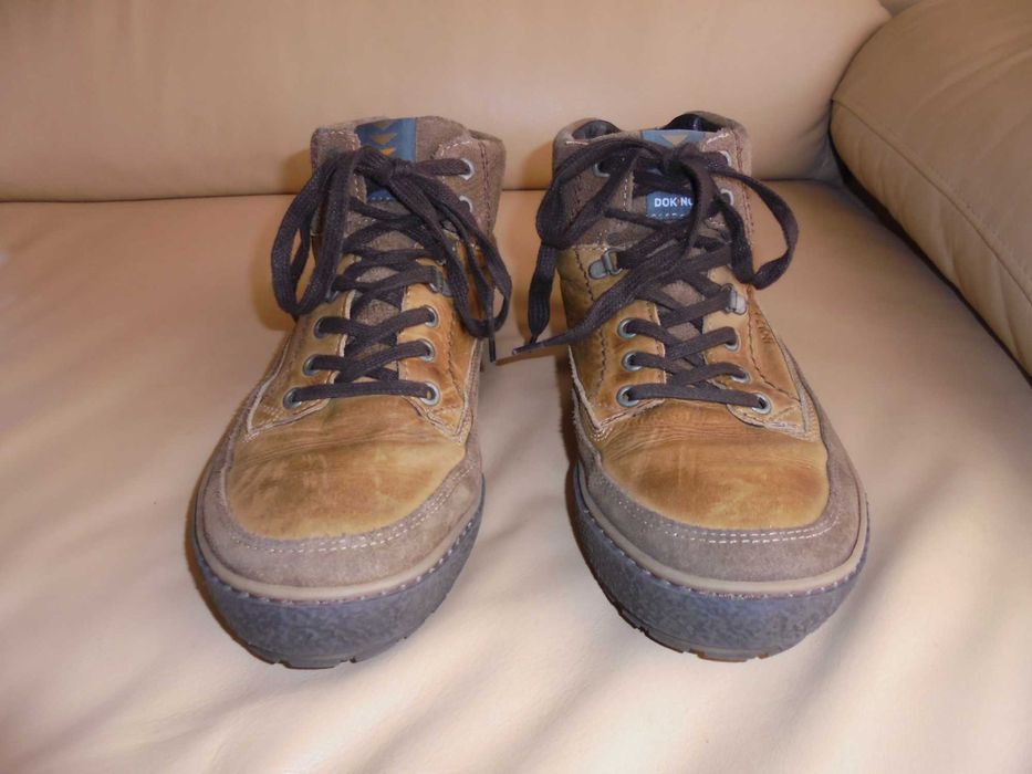 Botas de homem muito práticas