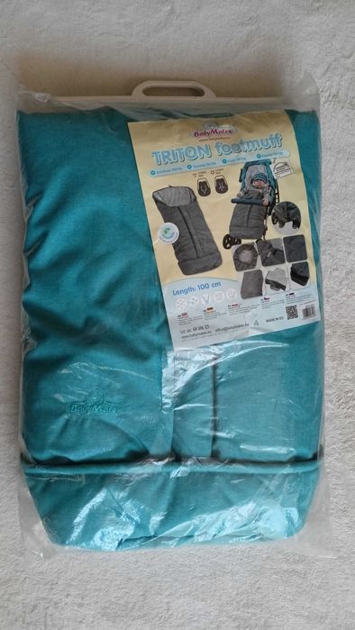 Nowy śpiworek zimowy dziecięcy Triton Footmuff Babymatex 100cm