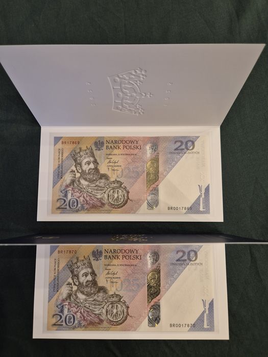 Banknot kolekcjonerski Koronacja Chrobrego