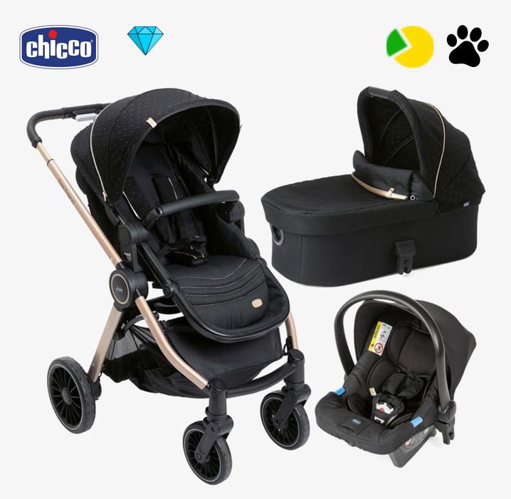 Коляска Best Friend Pro Light Black Re-Lux