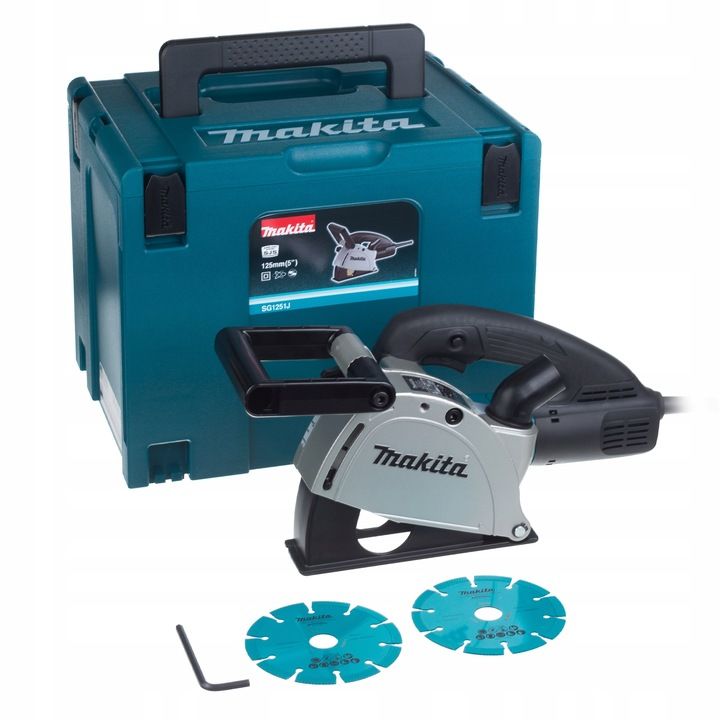 Bruzdownica Makita Sg1251j 1400w Szlifierka Do Kabli + Walizka Macpac