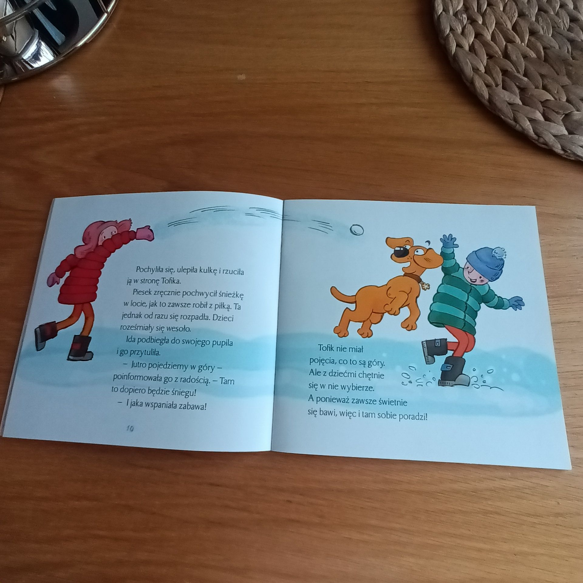 Książeczka dla dzieci. Tofik i wyprawa w góry.