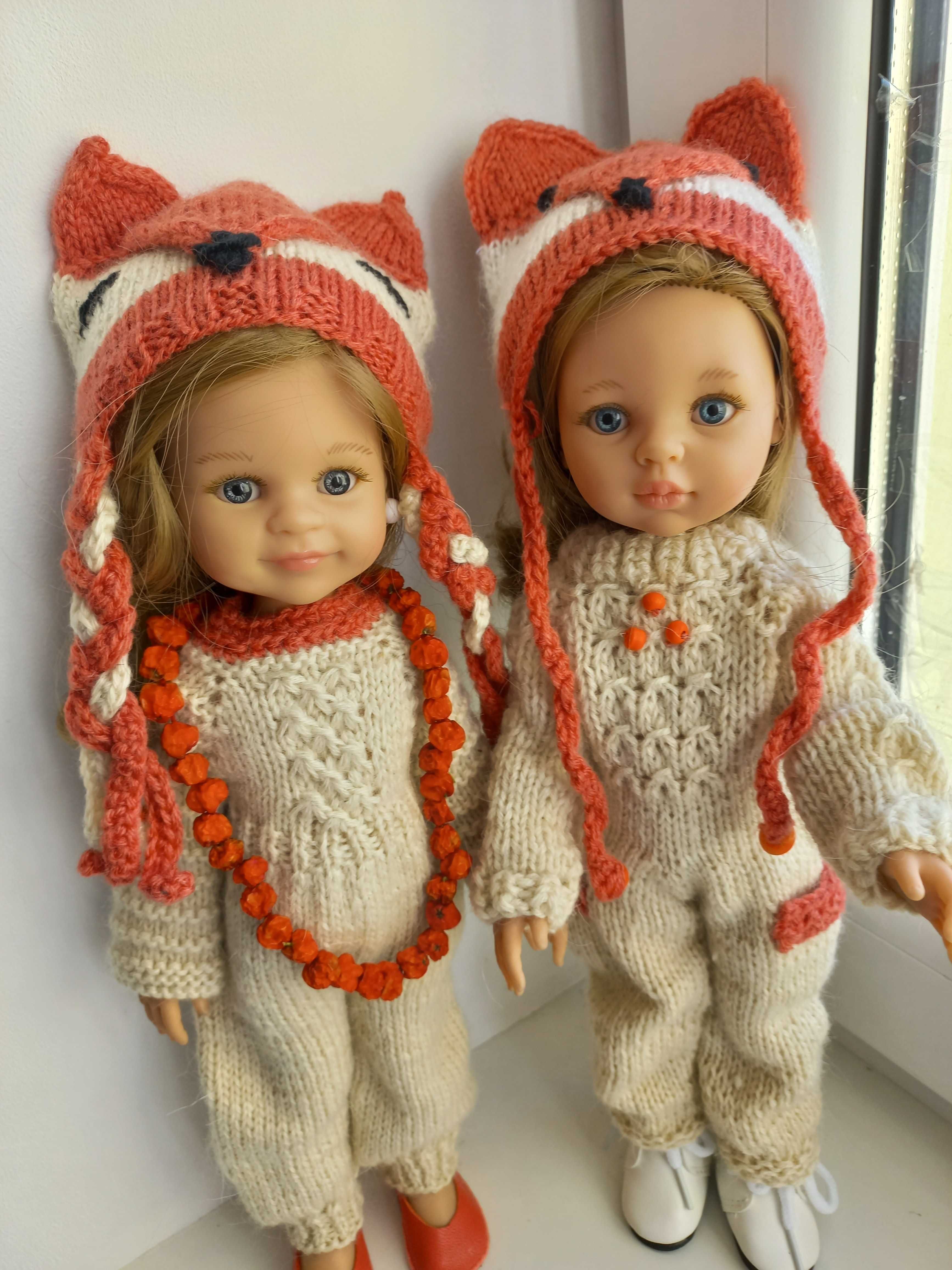 Теплій одяг для ляльки Паола Рейна 32см