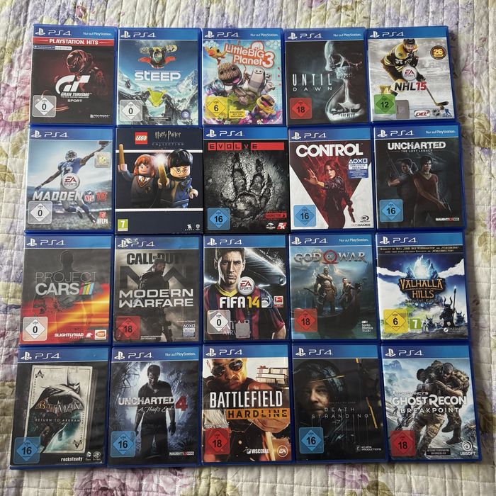 Ігри на Playstation 4/5 великий вибір ігрових дисків| Топ ігри| Ps4Ps5