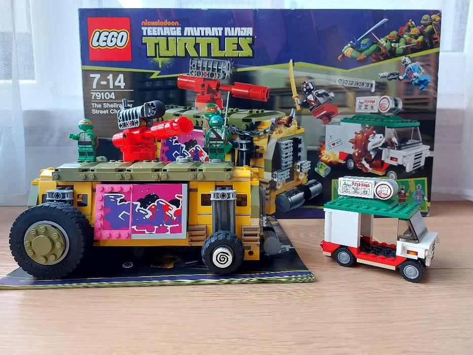 Lego Turtles Żółwie Ninja 79104 pościg uliczny