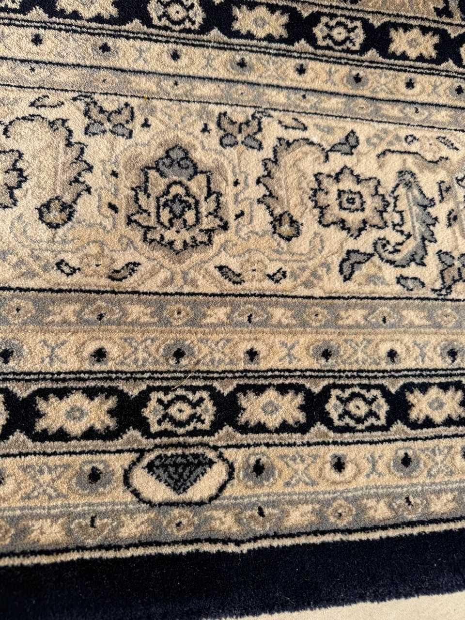 Idealny wełniany dywan perski Nain DIAMANT 200x150 gal. 7 tys