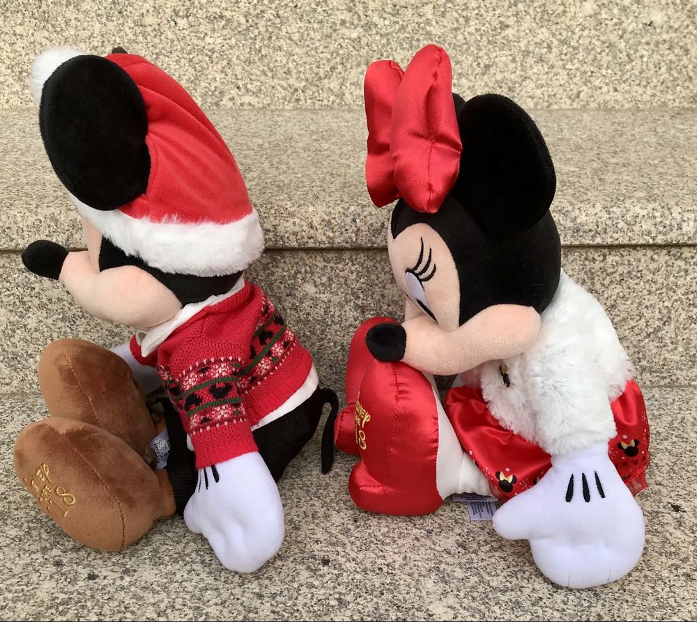 Peluches de coleção da Disney - Natal de 2018