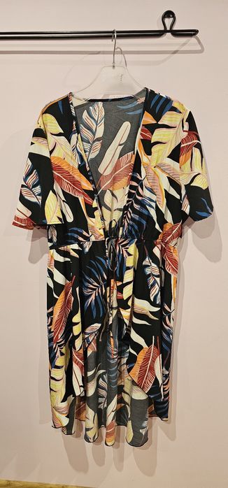 Tunika narzutka sukienka plażowa r 46/48